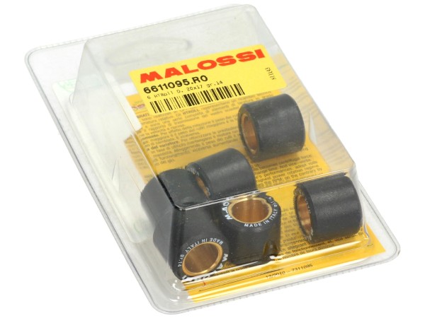 Jeu de galets de variateur Malossi, 20x17 mm, 14,0 g, pièces : 6