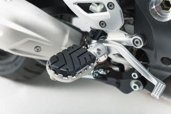 SW-Motech Repose-pieds réglables ION, acier inoxydable, pour BMW S 1000 XR