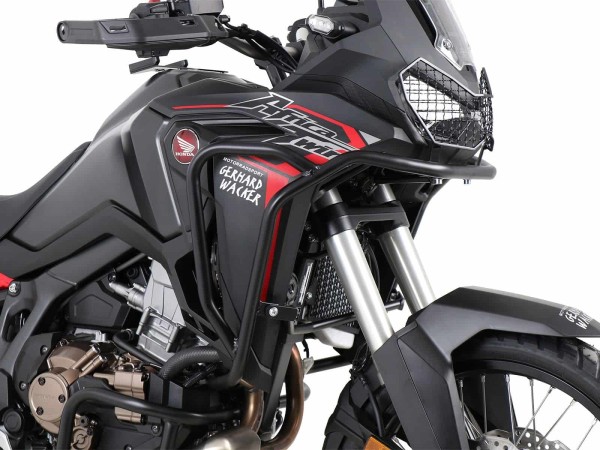 Arceau de protection du réservoir noir pour Honda CRF 1100 L Africa Twin (20-23) Hepco & Becker