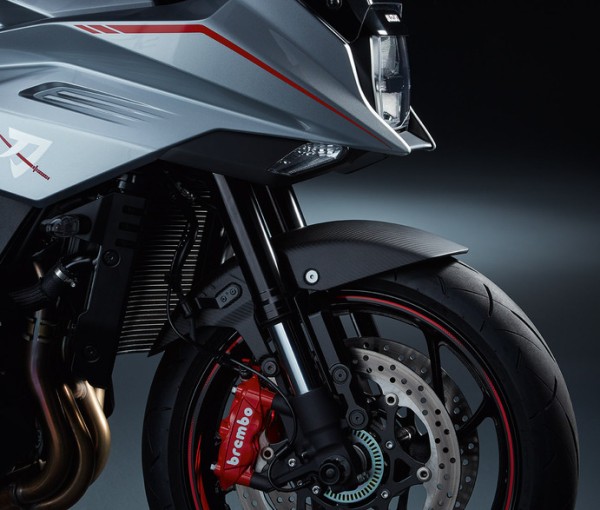 Protège-roue avant en carbone pour Suzuki GSX-S 1000 S Katana (année 19-) Original Suzuki