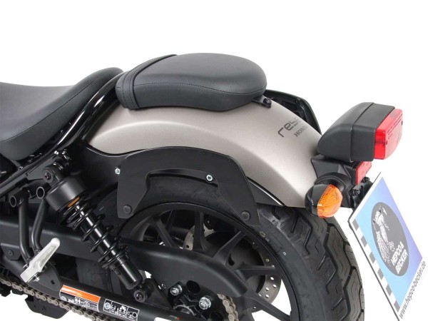 Supports latéraux C-Bow noirs pour Honda CMX 500 Rebel (17-) Hepco & Becker