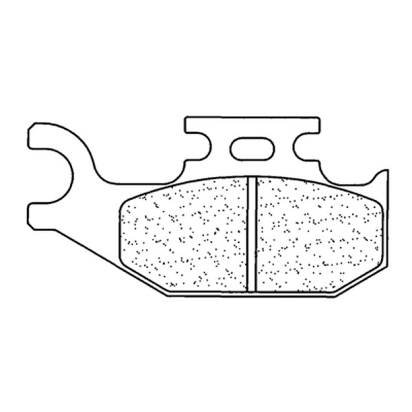 CL Brakes ATV plaquettes de frein en métal fritté - 1235ATV1