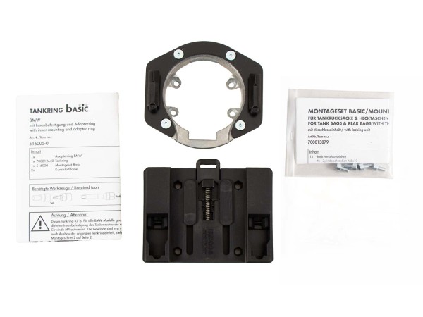 Anneau de réservoir Basic avec unité de fermeture de la sacoche de réservoir pour BMW S 1000 RR (09-11) Hepco & Becker