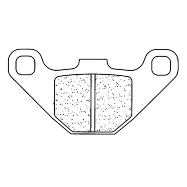 Plaquettes de frein en métal fritté CL Brakes Off-Road - 2469MX10