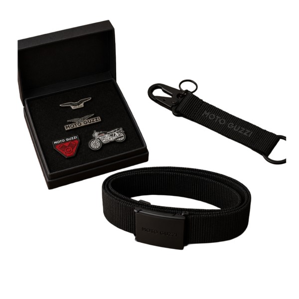 Pack de produits dérivés Moto Guzzi Black Edition