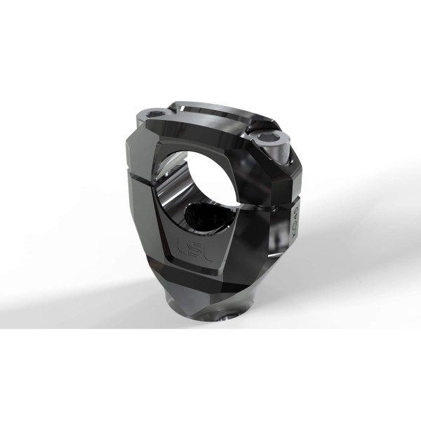 LSL GONIA Klemmbock-Kit 28,6 mm, für Moto Guzzi Griso, schwarz