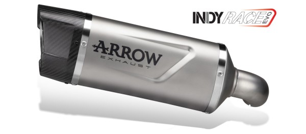 Système d'échappement ARROW INDY RACE EVO en titane avec embout en carbone pour Kawasaki Ninja 650 / Z 650 (24-)