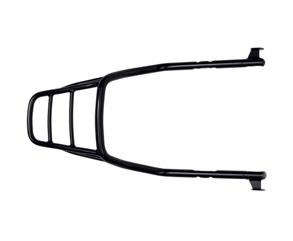 Porte-bagages fixe, noir pour Moto Guzzi V9 Bobber