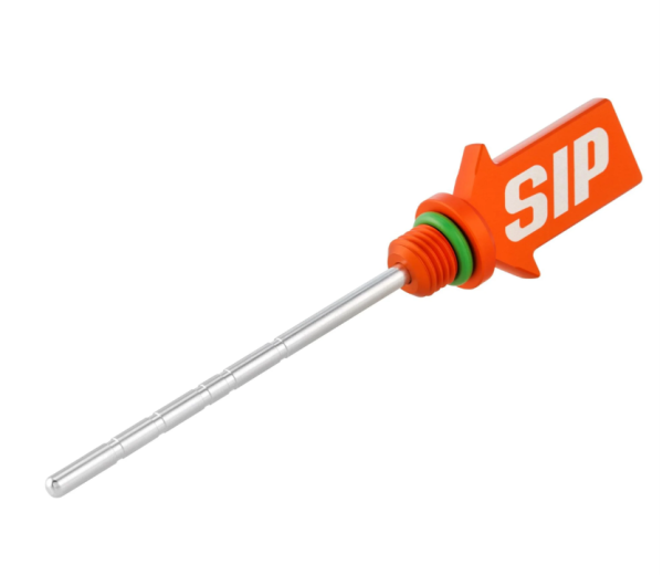 Jauge d'huile de transmission, orange mat