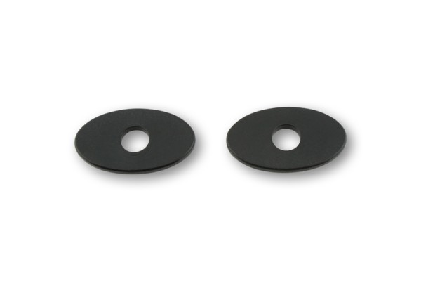 HIGHSIDER smart Plaques de montage Indy Spacer Noir Pour divers Kawasaki