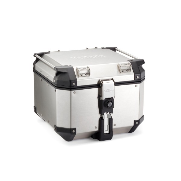 Top-case en aluminium argenté pour les modèles Yamaha – d'origine