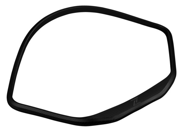 Anneau décoratif tachymètre pour Vespa GTS/GTS Super/GT/GT L 125-300ccm (-'13), noir