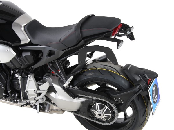 Supports latéraux C-Bow noirs pour Honda CB 1000 R (18-20) Hepco & Becker