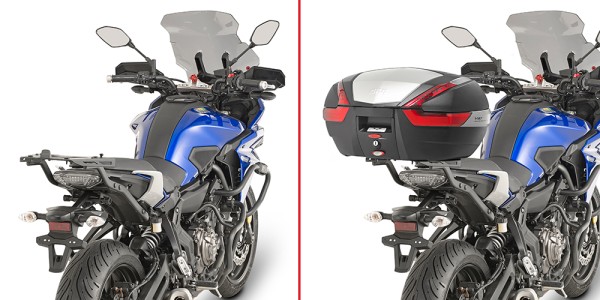 Support de top case pour Yamaha MT-07 Tracer (année 16-18) Givi