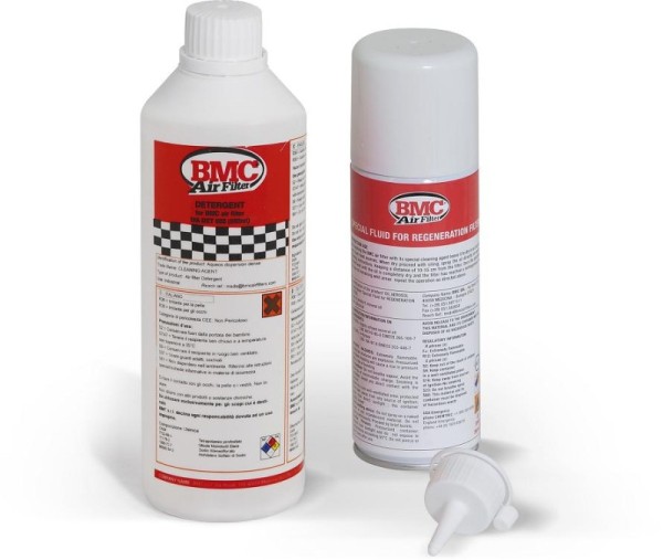 Kit de nettoyage pour filtre à air BMC Sport (200ml d'huile de filtre en spray & 500ml de nettoyant - WA200-500)