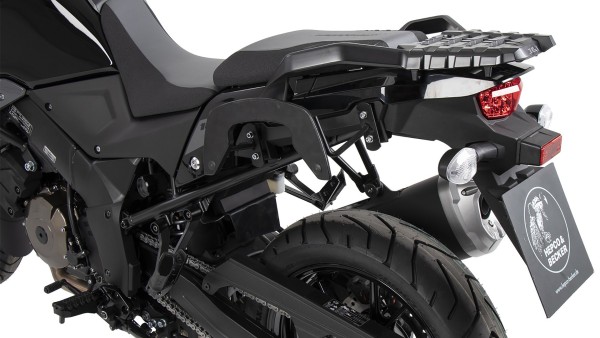 Support latéral C-Bow noir pour Suzuki V-Strom 1050 (20-) Hepco & Becker