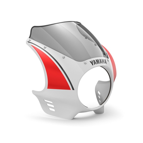 Mini-carénage avant rouge/blanc pour Yamaha XSR 900 (25-) d'origine