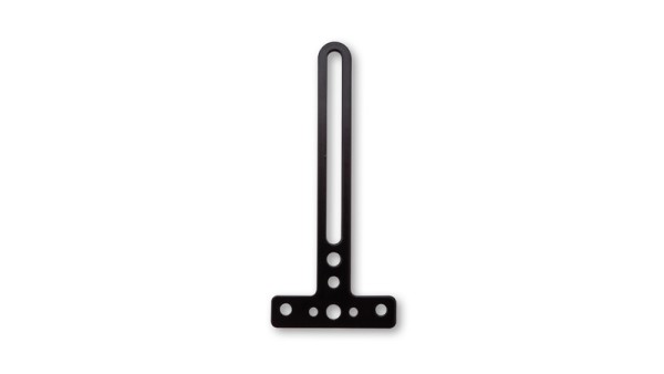 HIGHSIDER pro réflecteur coulissant noir droit (1pc)