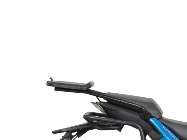 Support de top case Shad, peint en noir, pour CFMoto 650 GT (19-23)