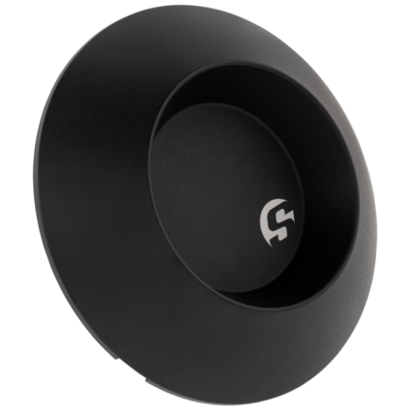 Cache couvercle vario pour Vespa, noir mat