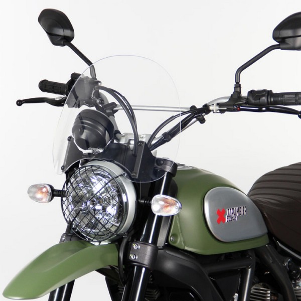 Visière MRA "NT" pour Ducati Scrambler 800 (année 15-18) noire