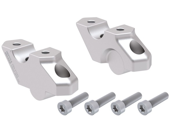 Augmentation du guidon H=30 mm avec décalage de 22 mm en arrière pour BMW F 800 GS (24-) Hepco & Becker