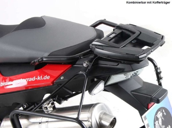 Support de top case Easyrack noir pour BMW F 800 GS (08-18) Hepco & Becker