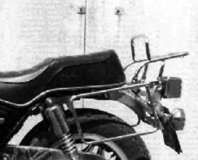 Pont de bagages tubulaire Support de top case et support de valises latérales pour Honda CB 650 Custom (80-81)