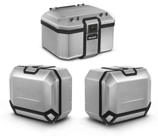 SHAD Terra Full Pack 131L - Top Case 48L + Seitenkoffer rechts 36L + Seitenkoffer links