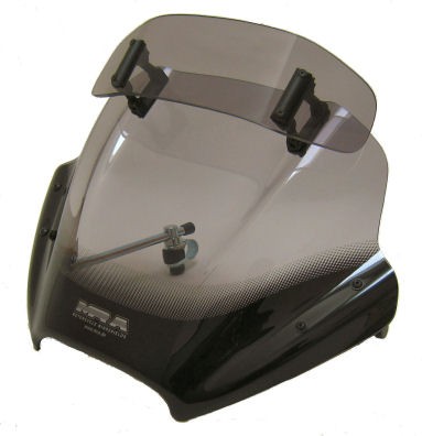 MRA VarioTouringScreen for NakedBike "VTNB" noir KAWASAKI ER 6 N ER650A