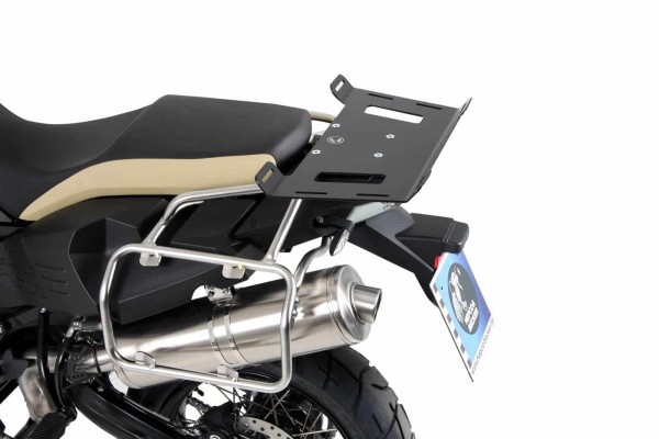 Elargisseur de porte-bagages noir pour BMW F 800 GS Adventure Hepco & Becker