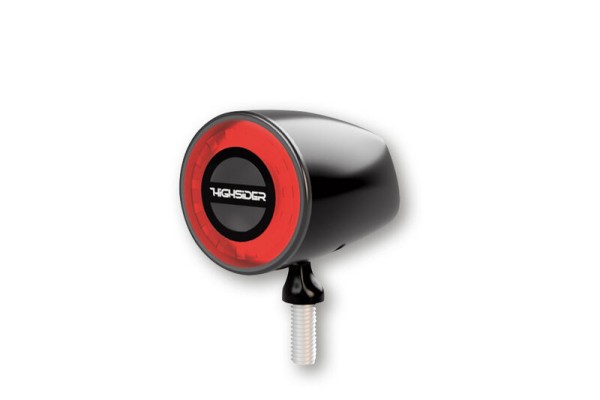 HIGHSIDER pro Rocket Classic LED feu arrière noir/teinté (1pc)