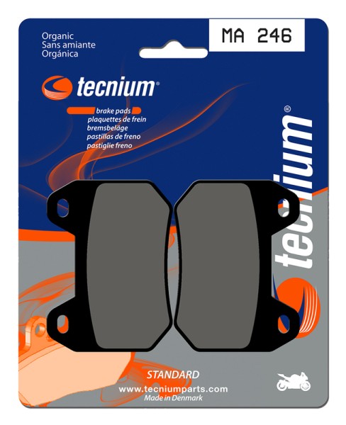 Tecnium Street Organische Bremsbeläge - MA246