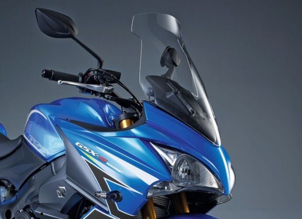 Vitre Touring, GSX-S1000F pour Suzuki GSX-S1000 BJ. 2015-2017