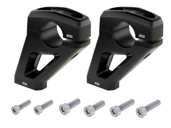 Augmentation du guidon H=30 mm avec décalage de 26 mm en arrière pour BMW R 12 G/S (25-) Hepco & Becker