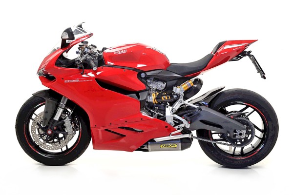 ARROW Auspuff WORKS für Ducati Panigale 899 / 1199 2012-2015, Titan