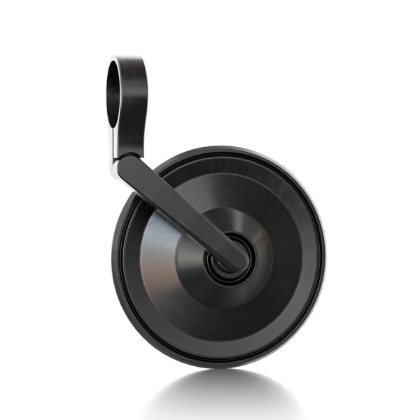 HIGHSIDER smart Rétroviseur d'extrémité de guidon Circula-S Noir Court (1pc)