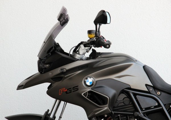 Ecran Variotouring "VT" MRA, gris fumé pour BMW F 700 GS, toutes les années de construction