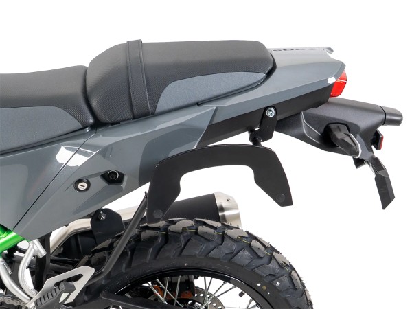 Supports latéraux C-Bow noirs pour Kawasaki KLE 500 / SE (26-) Hepco & Becker
