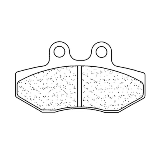CL Brakes Street plaquettes de frein en métal fritté - 1144S4
