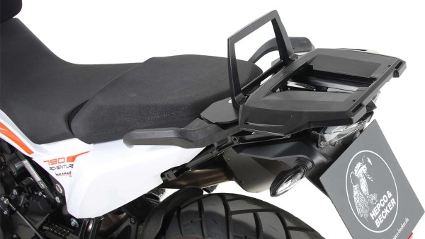 Support de topcase Alurack pour porte-bagages d'origine KTM 890 Adventure (21-) Hepco & Becker