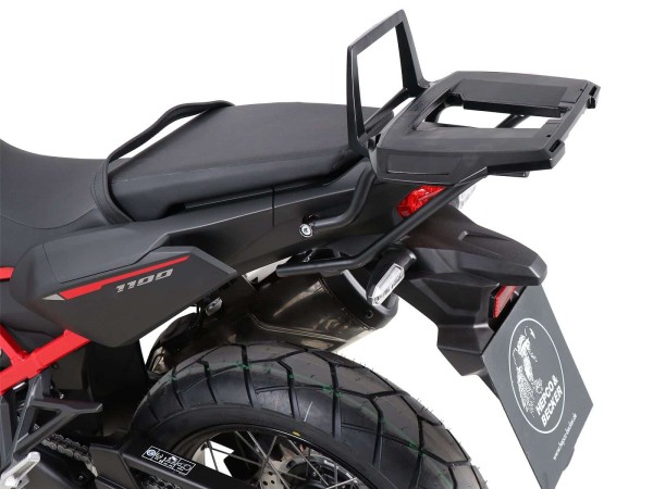 Support de topcase Alurack noir pour Honda CRF 1100 Africa Twin (20-21) Hepco & Becker
