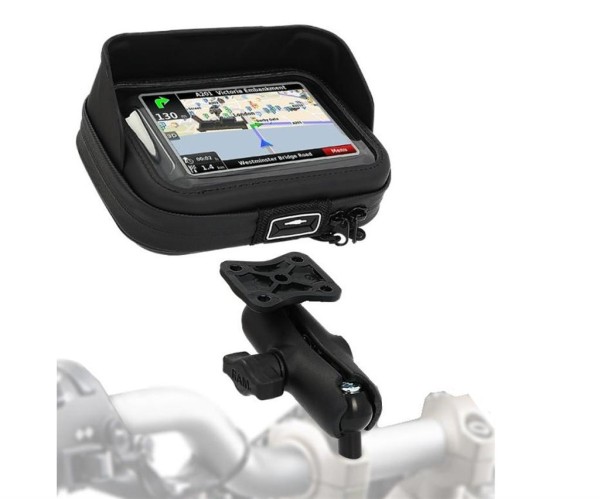 Support pour appareil de navigation (support + poche)