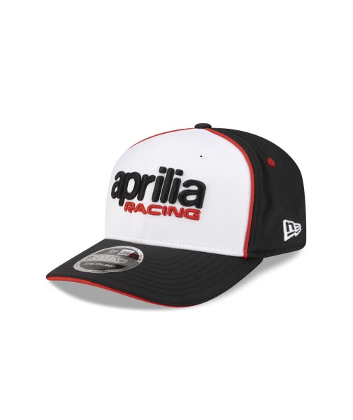 Casquette Aprilia Racing Team 2026 New Era 9Seventy noir et blanc