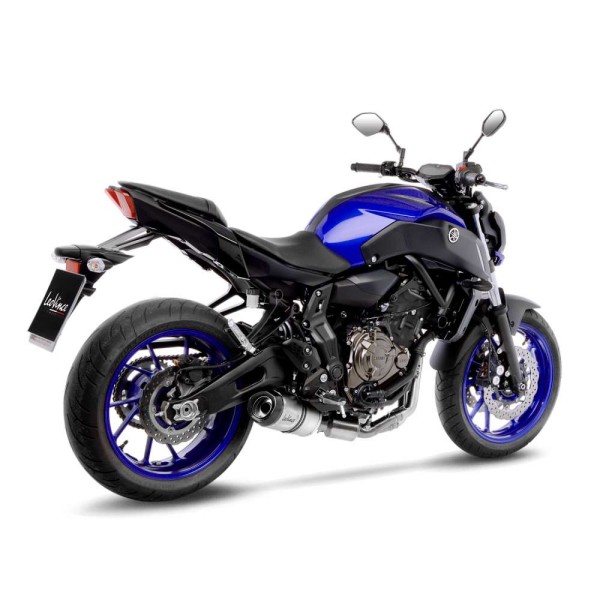 Système complet LeoVince LV One Evo pour Yamaha MT-07 /Tracer 700 /XSR 700, argent, homologation E