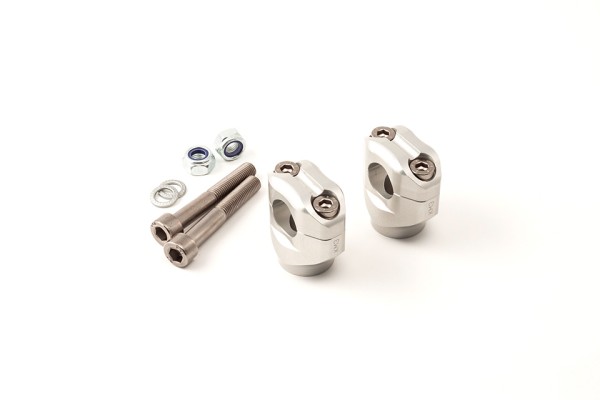 LSL Klemmbock-Kit 22,2 mm, für Honda CB750 Hornet, Typ RH12, 2022- , silber