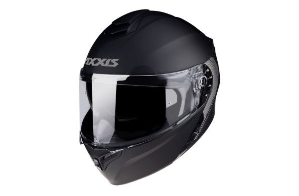 Casque pliable Axxis, Storm SV Solid, noir mat