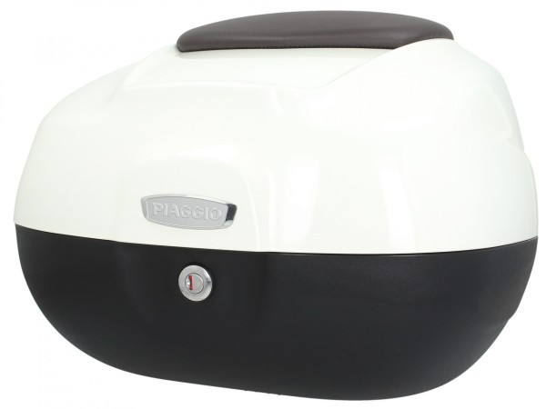 Top case 37 L avec dossier, marron, pour Piaggio Medley 125/150 (20-24) - montebianco 544