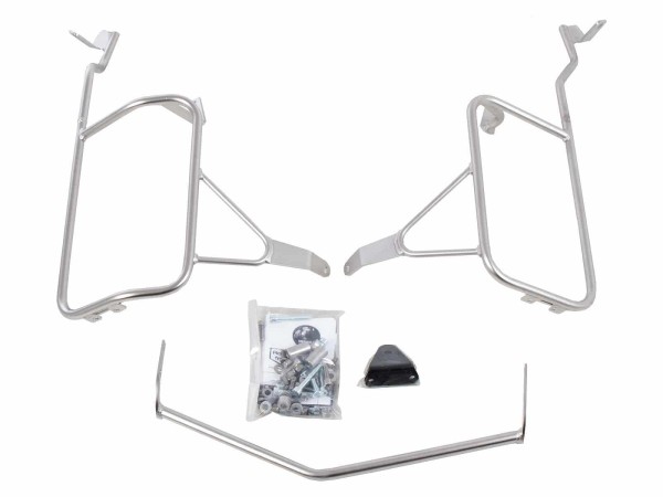 Supports de valises latérales Cutout en acier inoxydable pour Xplorer Cutout valises 40/37 pour BMW F 800 GS (08-18)