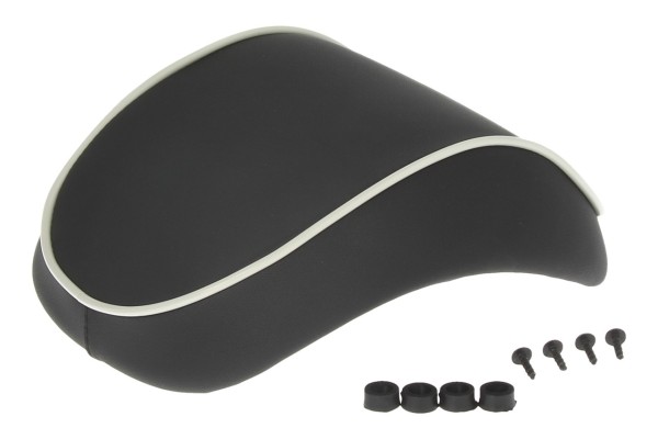 Dossier original du top case pour Vespa Sprint S & Sprint S Elettrica - noir